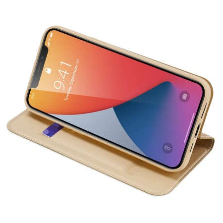 DUX DUCIS SKIN PRO ETUI KABURA POKROWIEC Z KLAPKĄ DO IPHONE 12 PRO MAX