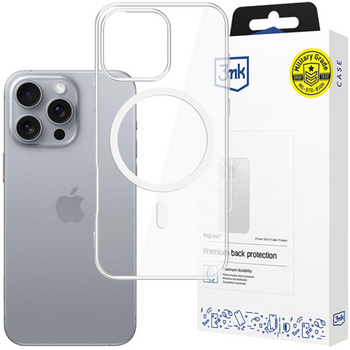 3MK ETUI MAGCASE DO IPHONE 16 PRO MAX Z SYSTEMEM DO MAGSAFE ANTYUDERZENIOWE
