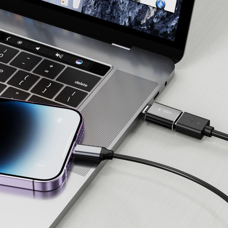 TECH-PROTECT ADAPTER USB-C DO USB OTG DO ANDROID XIAOMI OPPO WIELOFUNKCYJNY