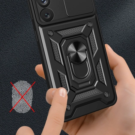 HURTEL ETUI DO SAMSUNG GALAXY S23 CAMSHIELD HYBRID ARMOR Z OCHRONĄ APARATU