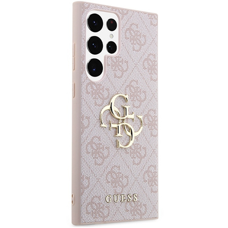 GUESS ETUI DO SAMSUNG S23 ULTRA S918 HARDCASE BIG METAL LOGO ZABEZPIECZENIE