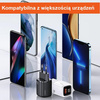 USAMS ŁADOWARKA 1XUSB-C 1XUSB DO MAGSAFE IPHONE 11 12 13 14 33W PD3.0 QC3.0