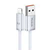 MCDODO KABEL USB-A LIGHTNING SZYBKIE ŁADOWANIE DO TELEFONU 3A LED BIAŁY 1M