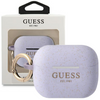 Guess GUAPSGGEU AirPods Pro cover purpurowy/purple Silicone Glitter