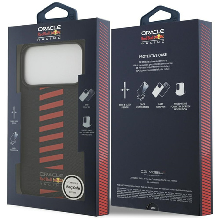 Etui Red Bull Meshed Powerbar MagSafe do iPhone 17 Pro Max granatowy