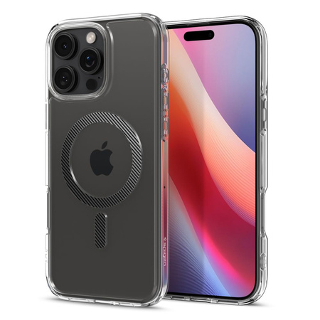 SPIGEN ULTRA HYBRID MAG DO MAGSAFE DO IPHONE 16 PRO MAX ETUI Z WĘGLOWEGO