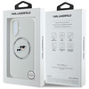 KARL LAGERFELD ETUI SILICONE DOUBLE HEADS AND CIRCLE DO IPHONE 16