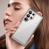 HURTEL CASE DO SAMSUNG GALAXY S25 ULTRA Z ŻELOWĄ RAMKĄ I SILIKONOWĄ POWŁOKĄ