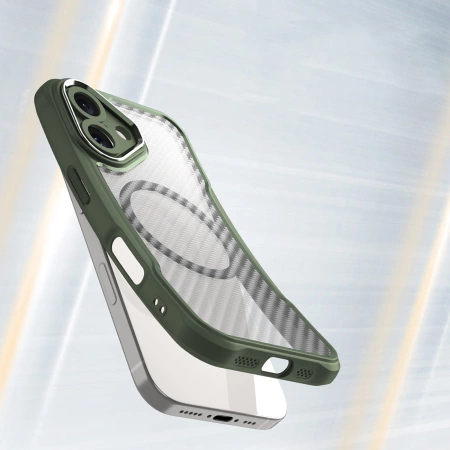 HURTEL POKROWIEC ETUI SILIKONOWE DO IPHONE 16 PLUS DO MAGSAFE OCHRONNE