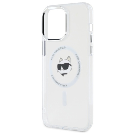 KARL LAGERFELD ETUI DO MAGSAFE DO IPHONE 13 PRO MAX Z WYKOŃCZENIEM