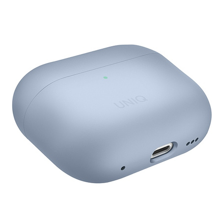 UNIQ etui Lino AirPods Pro 2 genSilicone (2022/2023) niebieski/arctic blue