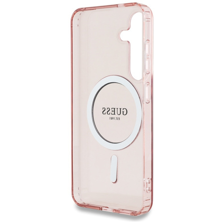 GUESS ETUI CIRCLE CLASSIC LOGO DO SAMSUNG GALAXY S25 DO MAGSAFE Z LOGO
