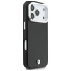 Etui BMW M Sign Metal Logo MagSafe do iPhone 17 Pro czarny