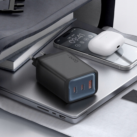 MCDODO ŁADOWARKA SIECIOWA ZASILACZ KOSTKA 3X USB-C PD USB 100W CZARNA
