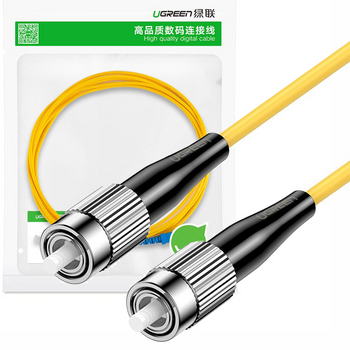 Ugreen FC-FC jednomodowy patchcord światłowód 3 m żółty (70662 NW129)