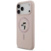 KARL LAGERFELD ETUI SILICONE KARL&CHOUPETTE RING MAGSAFE DO IPHONE 17 PRO