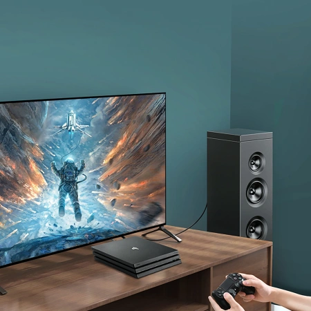 UGREEN KABEL OPTYCZNY AUDIO TOSLINK SPDIF DO TV GŁOŚNIKÓW 2M WYSOKA JAKOŚĆ