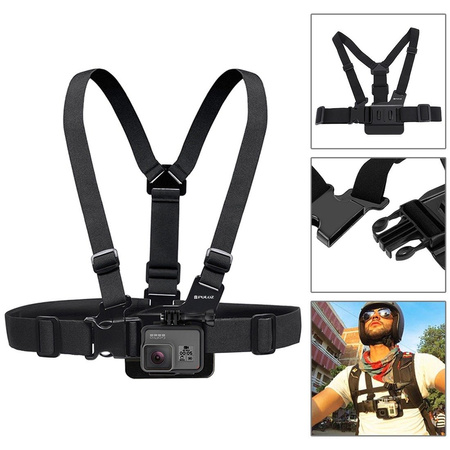 PULUZ ZESTAW 53 AKCESORII DO KAMER SPORTOWYCH GOPRO 4 5 6 7 8 9 WODOODPORNY