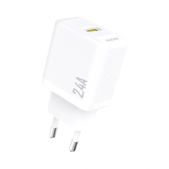 DUDAO ŁADOWARKA SIECIOWA A23 2.4A USB-A DO TELEFONÓW TABLETÓW Z PORTEM USB