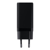 Baseus GaN3 Pro szybka uniwersalna ładowarka sieciowa GaN 2 x USB Typ C / USB 65W PD3.0, QC4.0+, AFC czarny + kabel USB Typ C - USB Typ C 1m (CCGP050101)