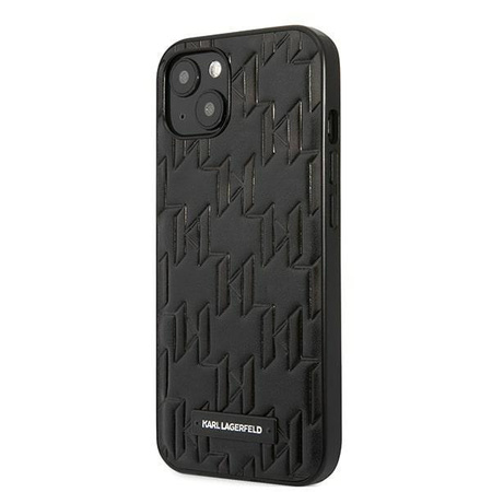 Karl Lagerfeld KLHCP13SMNMP1K iPhone 13 mini 5,4" hardcase czarny/black Monogram Plaque