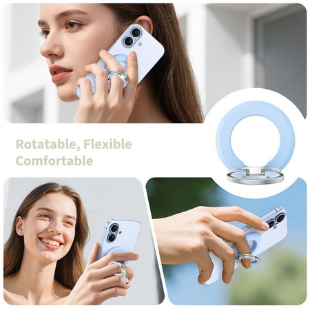 TECH-PROTECT MMR500 MAGNETIC MAGSAFE PHONE RING BABY BLUE