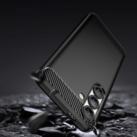 HURTEL ETUI CARBON CASE ELASTYCZNE SILIKONOWE DO XIAOMI POCO F7 PRO