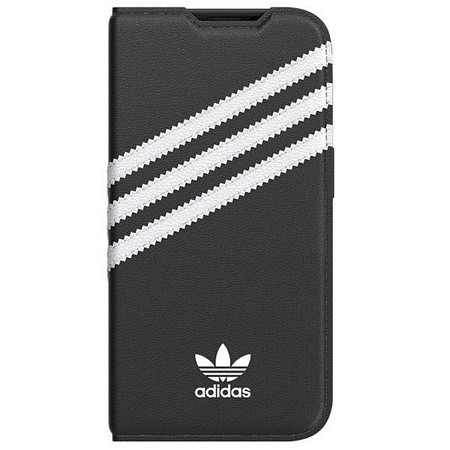 Etui Adidas OR Booklet Case PU na iPhone 14 Pro czarno biały/black white 50196