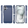 HURTEL ETUI SILIKONOWE CARBON CASE DO IPHONE 16 PLUS OCHRONA EKRANU I