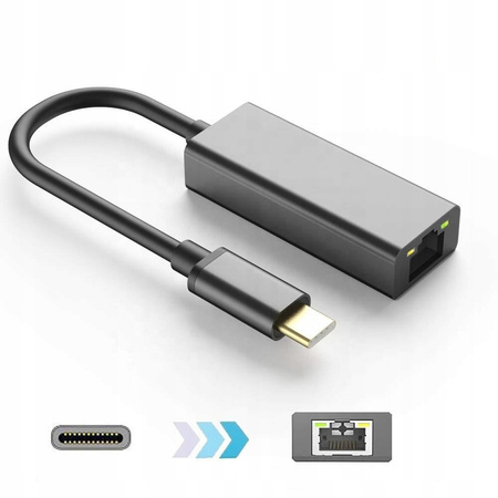 KARTA SIECIOWA USB-C GIGABIT LAN 100/1000Mb RJ45