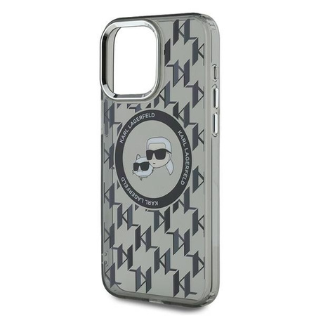 KARL LAGERFELD ETUI DO IPHONE 15 PRO MAX 6.7 DO MAGSAFE MONOGRAM CHOUPETTE