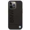 Etui BMW BMHMP14LSLLBK na iPhone 14 Pro - czarne Signature Logo Imprint Magsafe