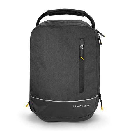 Wozinsky torba rowerowa podwójna plecak 2w1 30l czarna (WBB30BK)