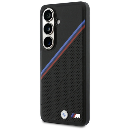 Etui BMW Tricolor Metal Logo MagSafe do Samsung Galaxy S26 czarny