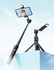 Double Shot kijek, selfie stick, tripod, bluetooth, statyw, bia³y, McDodo