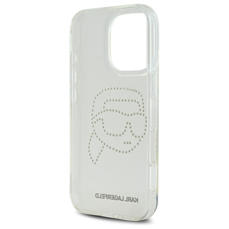 KARL LAGERFELD ETUI HARDCASE DO IPHONE 16 PRO MAX 6.9 PRZEZROCZYSTE Z KARL