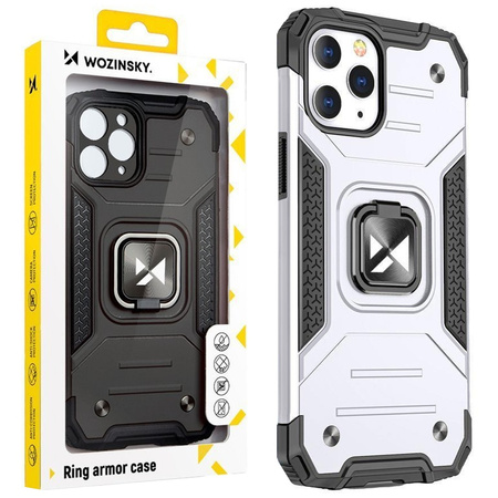 WOZINSKY ETUI RING ARMOR DO IPHONE 14 PRO Z MAGNETYCZNYM UCHWYTEM POKROWIEC