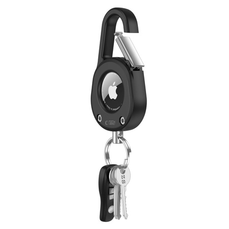 TECH-PROTECT SLIDELOCK CARABINER KEYCHAIN DO APPLE AIRTAG 1 2 WYSOKA