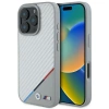 BMW BMHMP16L23PUDTS iPhone 16 Pro 6.3 szary/grey hardcase M Carbon Tricolor Line MagSafe