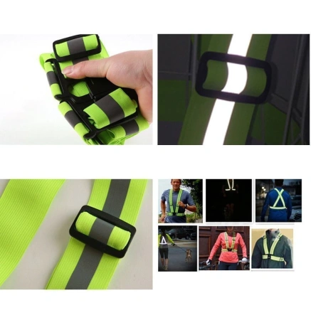 HURTEL SZELKI ODBLASKOWE REGULOWANE DO ROWERU BIEGANIA AKTYWNOŚCI SPORTOWEJ