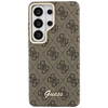 Etui Guess 4G Script MagSafe do Samsung  Galaxy S26 Ultra brązowy