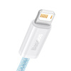 BASEUS KABEL USB DO LIGHTNING 2M 2.4A DO IPHONE 11 12 13 14 ZŁĄCZE DYNAMIC