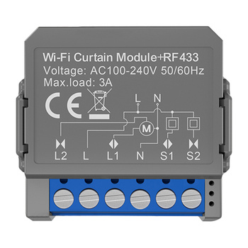 Sterownik zasłon Wi-Fi RF AVATTO CMS16-RF-1
