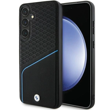 BMW ETUI HARDCASE DO SAMSUNG GALAXY S24 S921 DO MAGSAFE SKÓRA WZORZYSTA