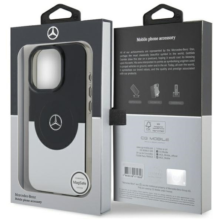 MERCEDES MEHMP16X23HBIGK CASE HARDCASE MAGNETYCZNE DO IPHONE 16 PRO MAX 6.9