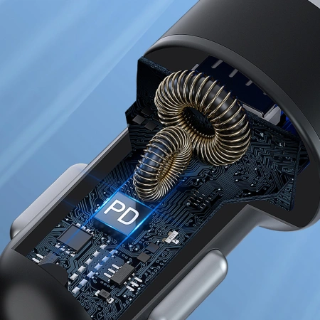 WOZINSKY ŁADOWARKA USB-C DO TELEFONÓW 36W DO SAMOCHODU Z SZYBKIM ŁADOWANIEM