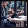 NILLKIN ETUI BUMPER LEATHER CASE DO SAMSUNG GALAXY TAB S9+ Z WYSOKĄ OCHRONĄ