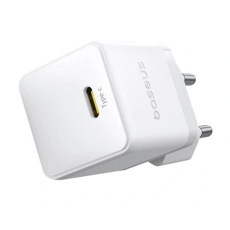 BASEUS ŁADOWARKA SIECIOWA PALM 1C 20W Z KABLEM USB-C 60W DO IPHONE 12 13