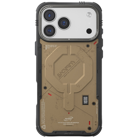 Etui Skinarma Vigor MagSafe do iPhone 17 Pro Max kamienny