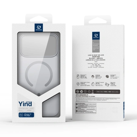 DUX DUCIS ETUI YIND DO IPHONE 17 PRO MAX Z MAGSAFE WYKONANE Z WYTRZYMAŁEGO